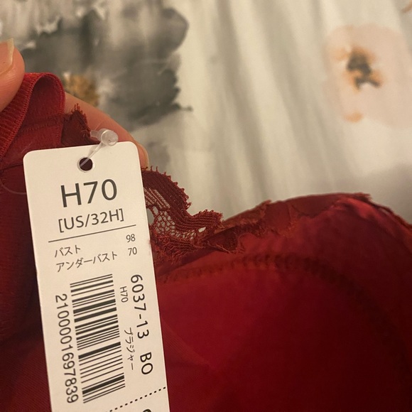 Aimerfeel bra 32g us size red new with tags on - Picture 2 of 5